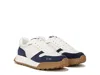 Sam Edelman Layla Sneaker Navy Suede Nylon In Neutral