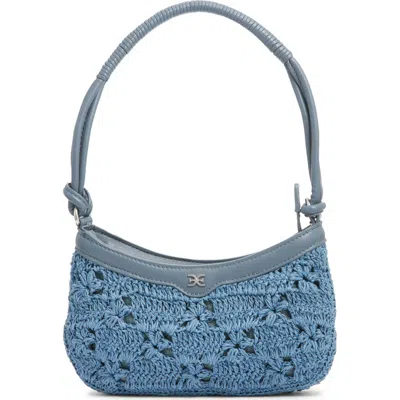 Sam Edelman Layla Floral Raffia Shoulder Bag