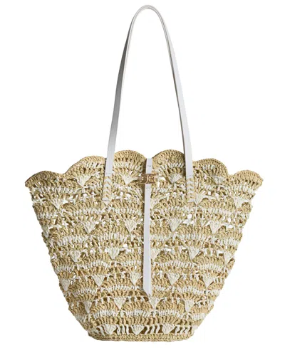 Sam Edelman Laylah Extra-large Tote Handbag In White