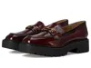 Sam Edelman Leather Loafers In Burgundy