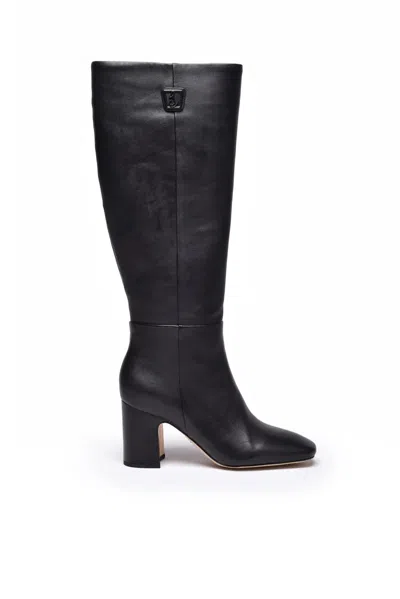 Sam Edelman Leather & Polyurethane Boots - Black In Brown