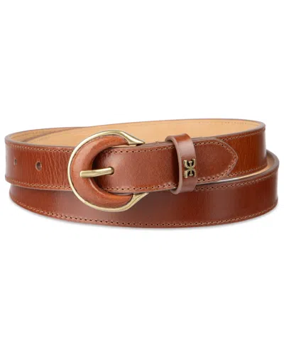Sam Edelman Leather Inset Harness Buckle Belt In Pattern