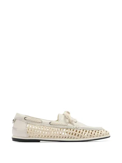 Sam Edelman Leather Loafers In Neutral