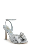Sam Edelman Lexi Bow Ankle Strap Sandal In Cape Blue