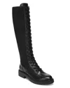 Sam Edelman Lila H8591l1 Women's Black Block Heel Knee High Tall Boot Jobb1198 In Black