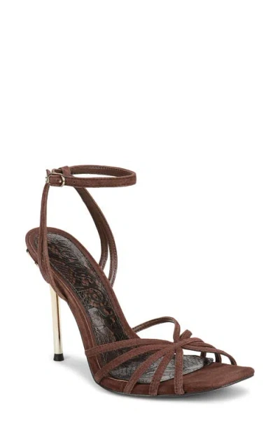 Sam Edelman Lili Ankle Strap Sandal In Brown