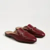 Sam Edelman Linnie Bit Mule French Merlot Leather In Brown