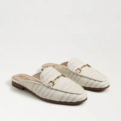 Sam Edelman Linnie Bit Mule White Natural Fabric In Multi