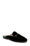 Sam Edelman Linnie Bit Mule In Emerald Jade Velvet In Emerald Jade