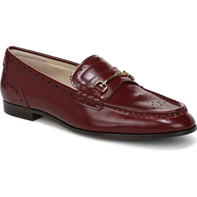Sam Edelman Liona Bit Loafer In Burgundy