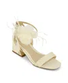Sam Edelman Girls' Delaney Rosa Open Toe Heels - Toddler, Little Kid, Big Kid In Ivory