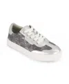 Sam Edelman Little And Big Girls Essie Tere Lace Up Court Sneaker In Grey