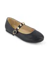 Shop Sam Edelman Little And Big Girls Felicia Steph Ballet Flat In Black