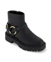 Sam Edelman Little And Big Girls Lucianna Marie Moto Boot In Black
