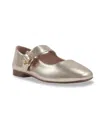 Sam Edelman Little And Big Girls Maeve Michaela Mary Jane Flat In Gold