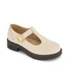 Sam Edelman Little And Big Girls Taelor T-strap Shoe In Tan