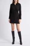 SAM EDELMAN SAM EDELMAN LONG SLEEVE SHEATH SHIRTDRESS