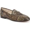 Sam Edelman Loraine Bit Loafer In Animal Print
