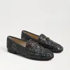 Sam Edelman Loraine Bit Loafer Black Multi Sequin In Black
