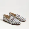 Sam Edelman Loraine Bit Loafer Black Natural Fabric In Blue