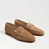 Sam Edelman Loraine Bit Loafer Cyprus Tan Suede In Brown