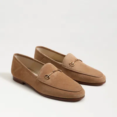 Sam Edelman Loraine Bit Loafer Cyprus Tan Suede In Brown