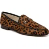 Sam Edelman Loraine Bit Loafer Granada Tan Leopard Leather In Granada Tan