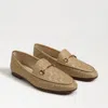 Sam Edelman Loraine Bit Loafer Natural Multi Raffia In Brown