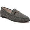 Sam Edelman Loraine Bit Loafer Olive Multi Fabric In Olive Multi