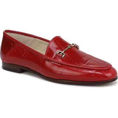 Sam Edelman Loraine Bit Loafer In Red