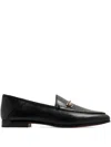 Sam Edelman Loraine Chain-detail Loafers In Black