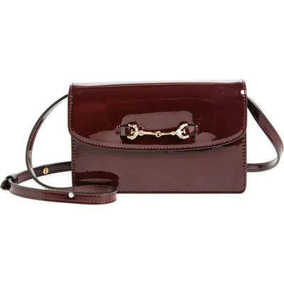 Sam Edelman Loraine Crossbody In Bordeaux