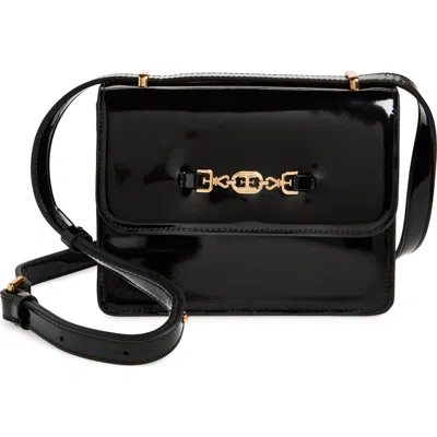 Sam Edelman Loraine Faux Leather Convertible Box Shoulder Bag In Black