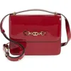 Sam Edelman Loraine Faux Leather Convertible Shoulder Bag In Lipstick Red
