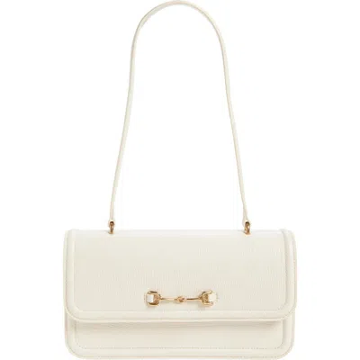 Sam Edelman Loraine Flap Embossed Faux Leather Shoulder Bag