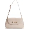 Sam Edelman Loraine Flap Leather Shoulder Bag In Beige