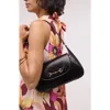 Sam Edelman Loraine Flap Leather Shoulder Bag In Black