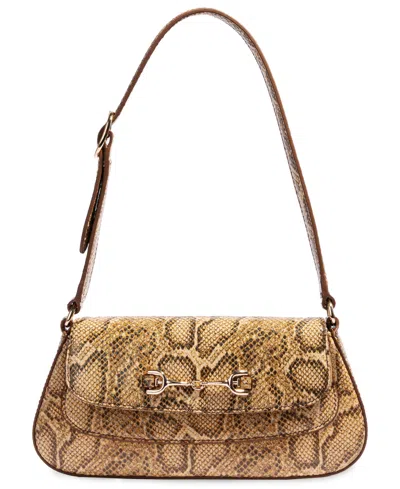 Sam Edelman Loraine Flap Small Shoulder Handbag In Brown