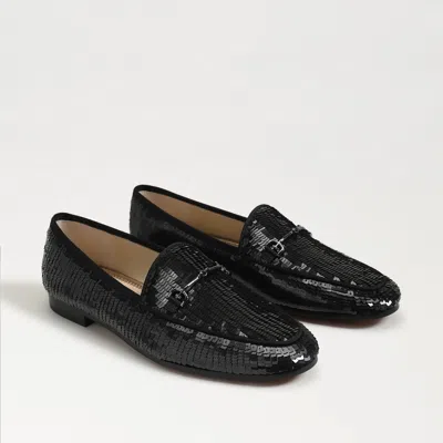 Sam Edelman Loraine Glamour Bit Loafer Black Fabric