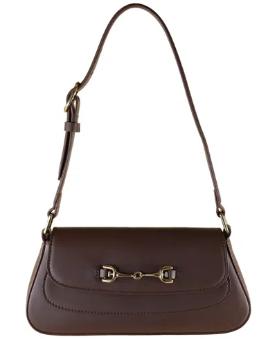 Sam Edelman Loraine Large Shoulder Bag In Brown