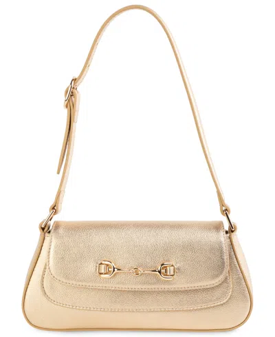 Sam Edelman Loraine Large Shoulder Bag In Gold