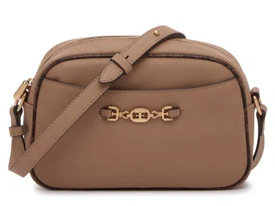 Sam Edelman Loraine Leather Crossbody Bag In Brown