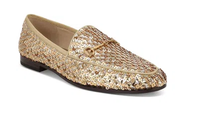 Sam Edelman Loraine Sequined Loafer In Gold