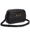 Sam Edelman Loraine Small Leather Camera Bag In Black