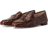 Sam Edelman Loraine Bit Loafer Stable Brown Python Leather In Brown