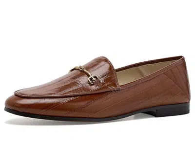 Sam Edelman Loraine Women's Dress Sandals French Cognac: 7.5 M, Leather/textile In Brown
