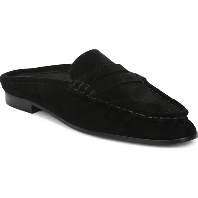 Sam Edelman Louella Penny Loafer Mule In Black