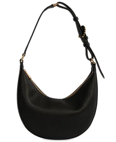 Sam Edelman Lucy Buckled Medium Shoulder Handbag In Black