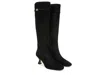 Sam Edelman Lyla Womens Suede Solid Knee-high Boots In Black