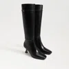 Sam Edelman Lyla Knee High Boot In Black